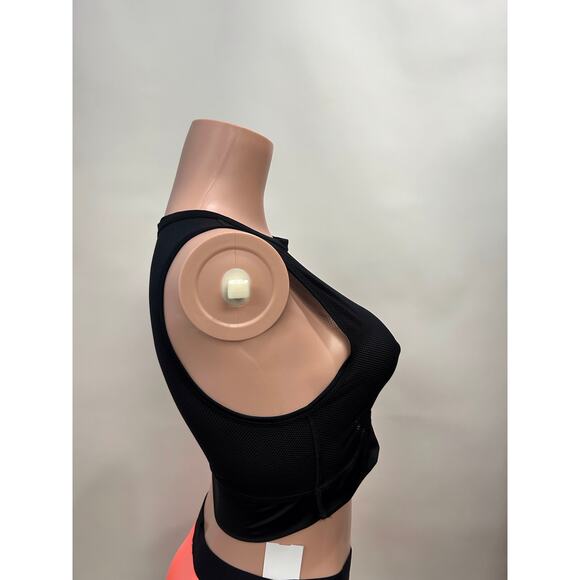 Nike Mesh Black Activewear Women’s Top - Picture 3 of 3